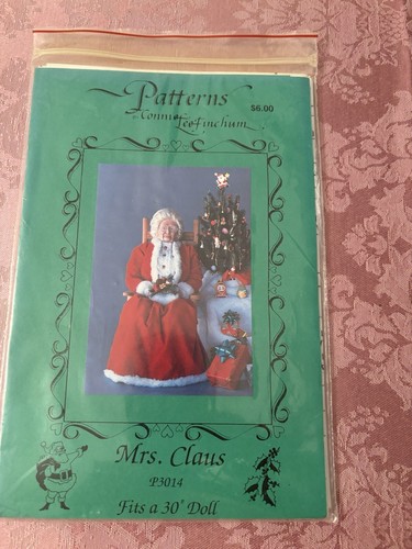 Modello bambola per Mrs. Claus si adatta a una bambola da 30