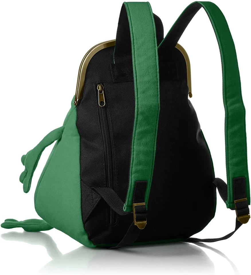 Gym Master Fluke Frog Rucksack Clutch Grün H38cm - Bild 2 von 4