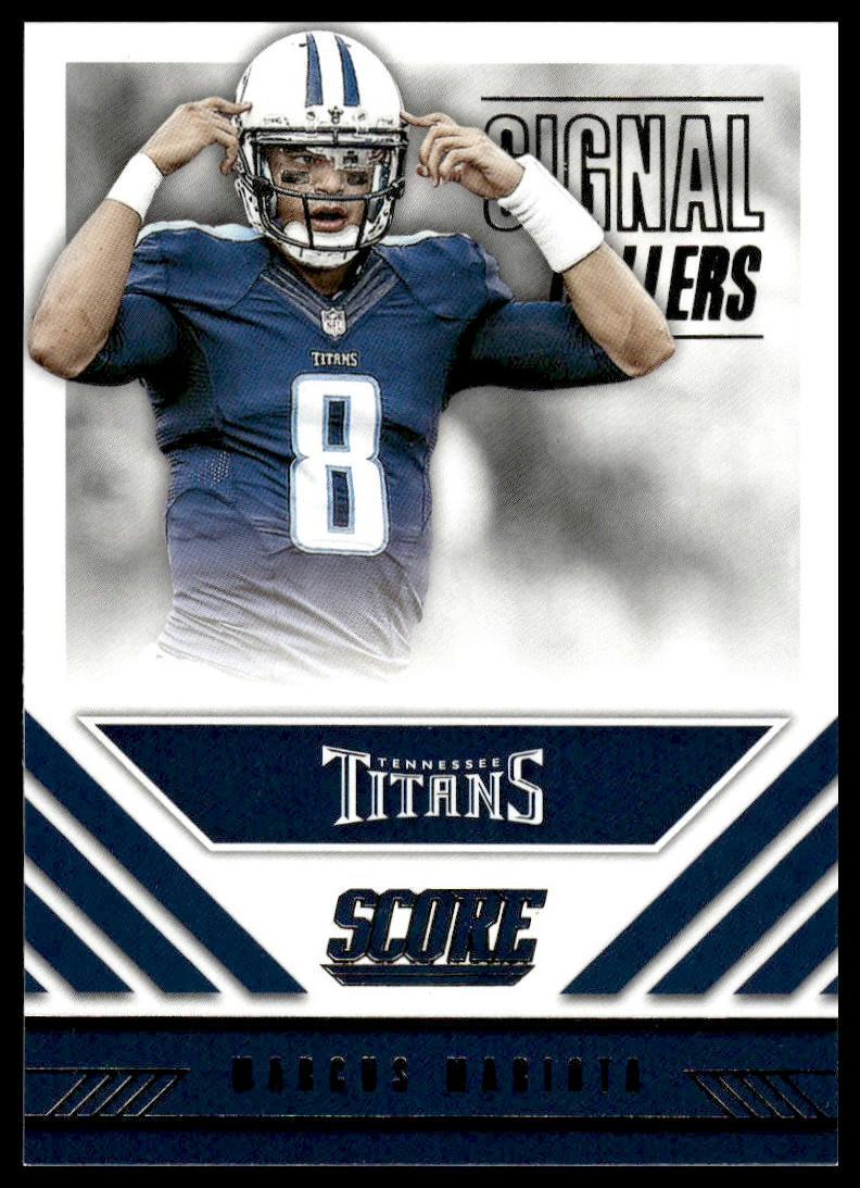 2016 Score #24 Marcus Mariota Signal Callers Tennessee Titans