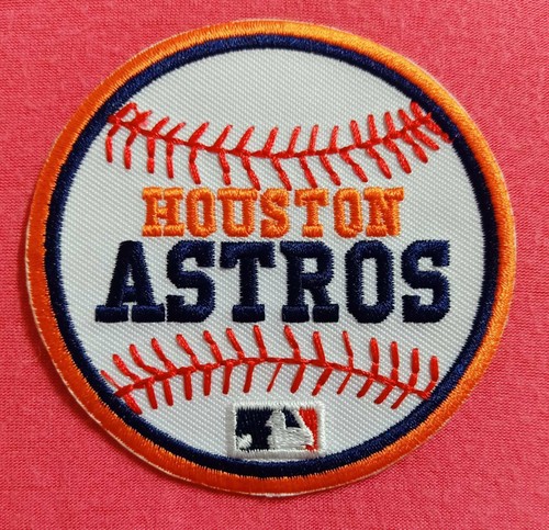 Houston Astros Baseball 4pcs/Pack Patch Embroidery From Thai 🛫To🛬USA🚚USPS - Picture 2 of 5