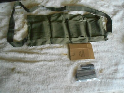 USGI Bandolier Repack Kit .223 5.56mm 4 Pocket 120 rd w speedloader ...