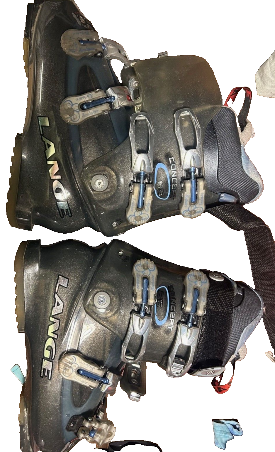 SALOMON Scarpone da sci Lange concept Freeride rosso 85 misura 25 5 = (M 7 7 5) e (W 9 9 5)