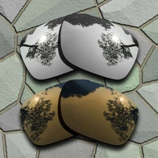 US Silver&Bronze Copper Polarized Lenses Replacement For-Oakley Holbrook Mix