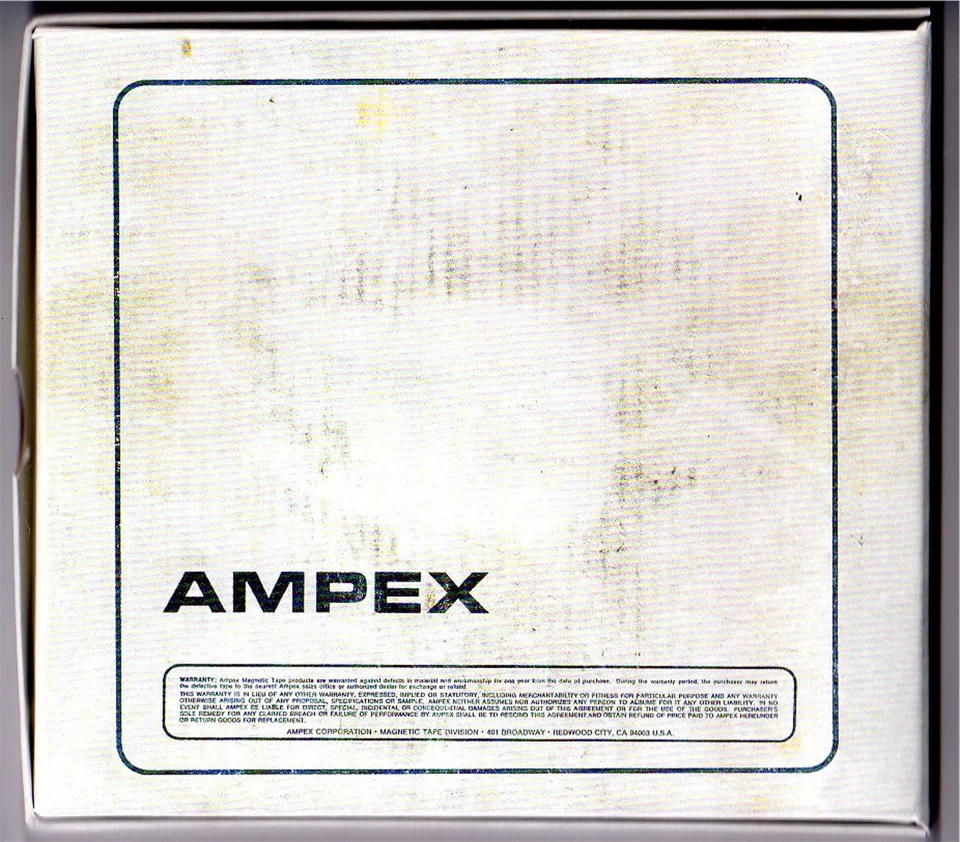Tom Petty Playback Promo Box Set Sampler In Custom Ampex Tape Box Nice Package - Image 2 of 4