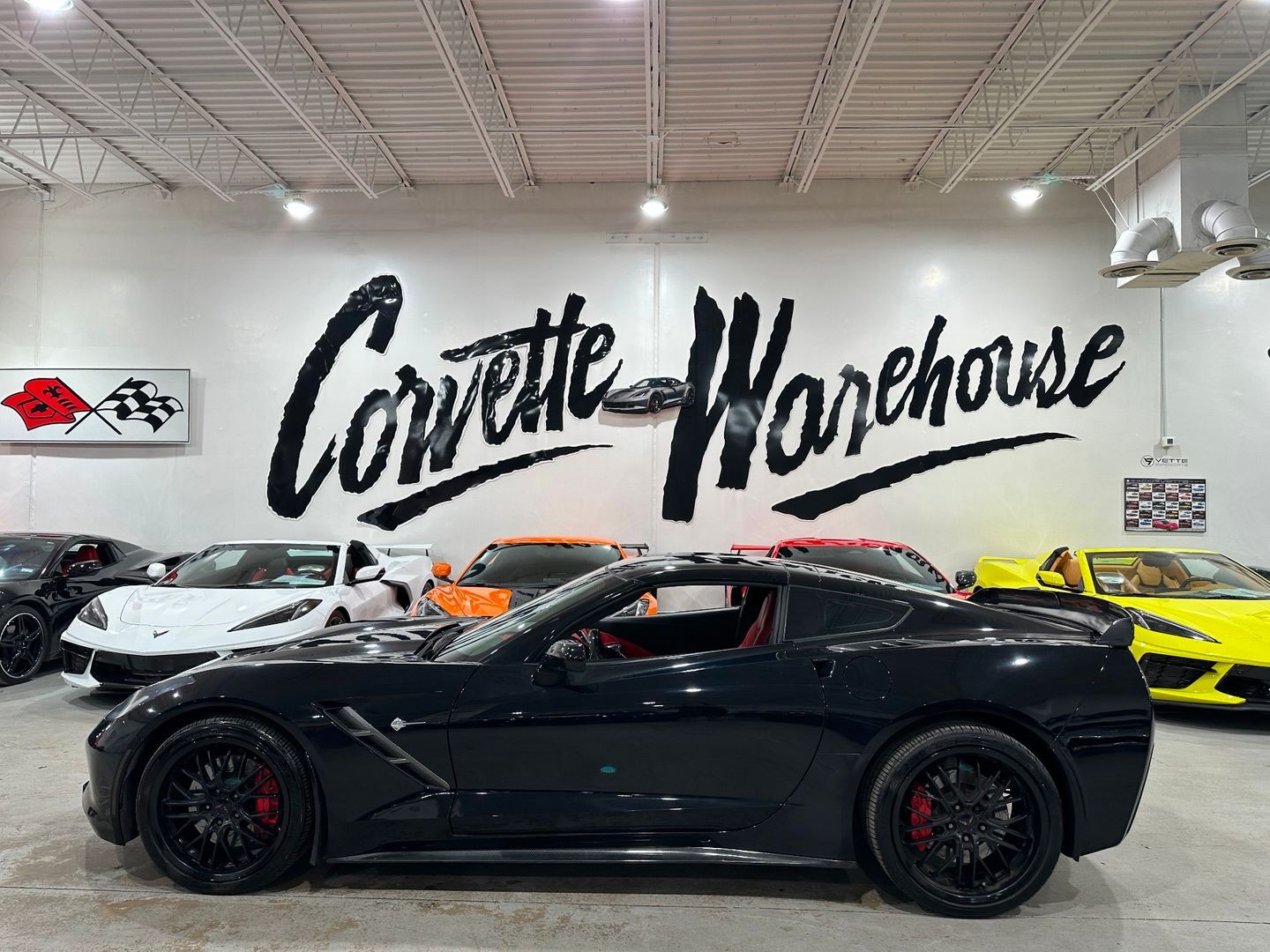 2015 [GBA] Black Chevrolet Corvette   | C7 Corvette Photo 2
