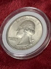 #560 Shiny “1964” Uncirculated 90%  SILVER WASHINGTON Quarter..