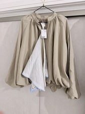 H&M BUBBLE-HEM JACKET WITH SCARF RRP £54.99