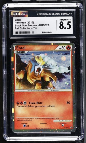 Entei graded CGC 8.5 for sale on eBay