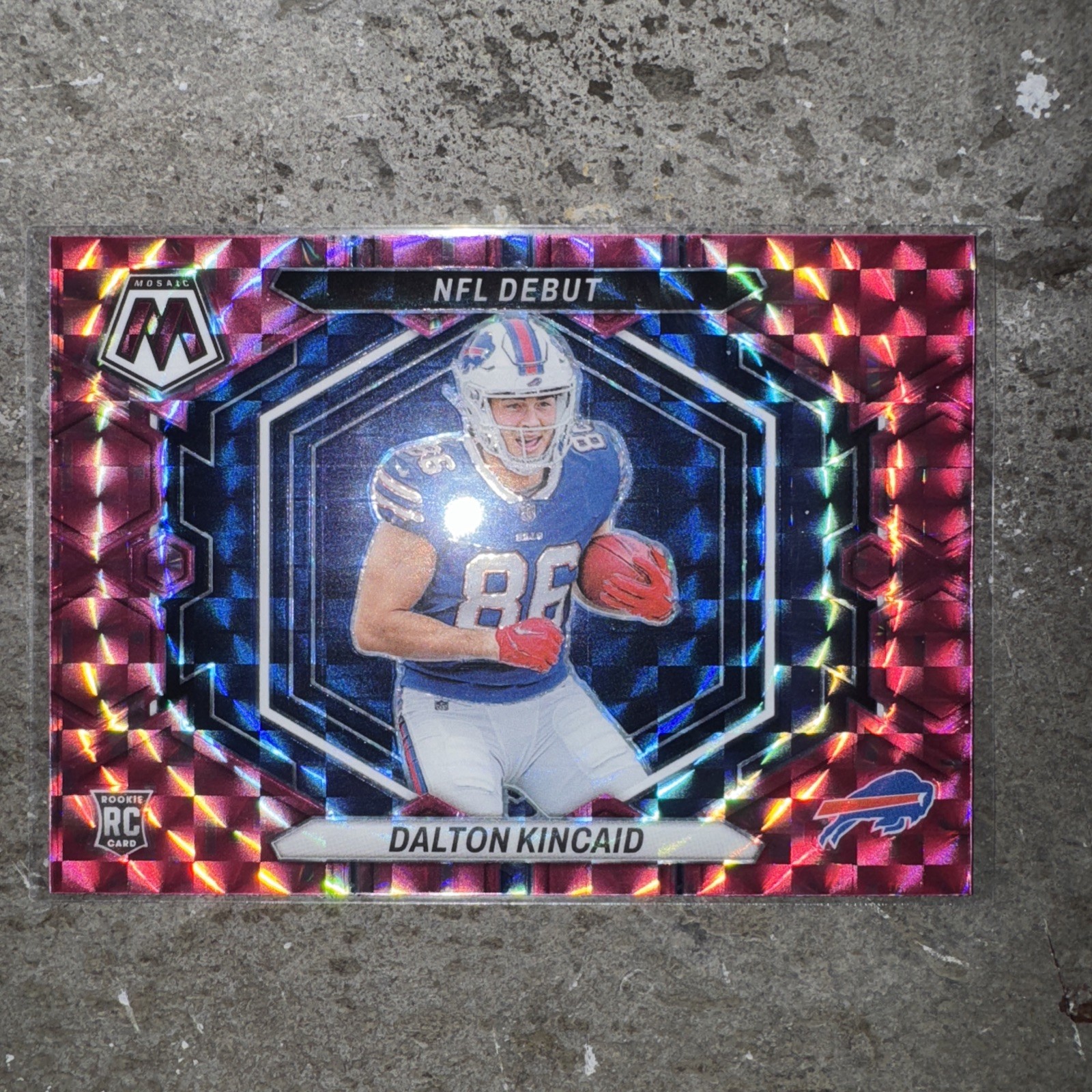 2023 Mosaic Dalton Kincaid NFL Debut Pink Camo Mosaic 🔥🔥🔥🔥