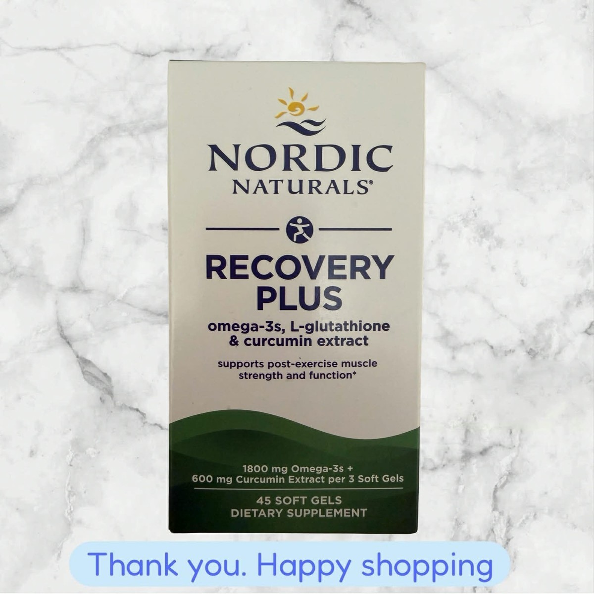 nordic naturals glutathione Nordic Naturals Recovery Plus Unflavored 45 Soft Gels 800 mg Omega-3 Fish  Oil