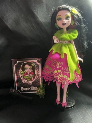   Monster High Scarily Ever After Snow Bite Draculaura G1 Doll COMPLETE  