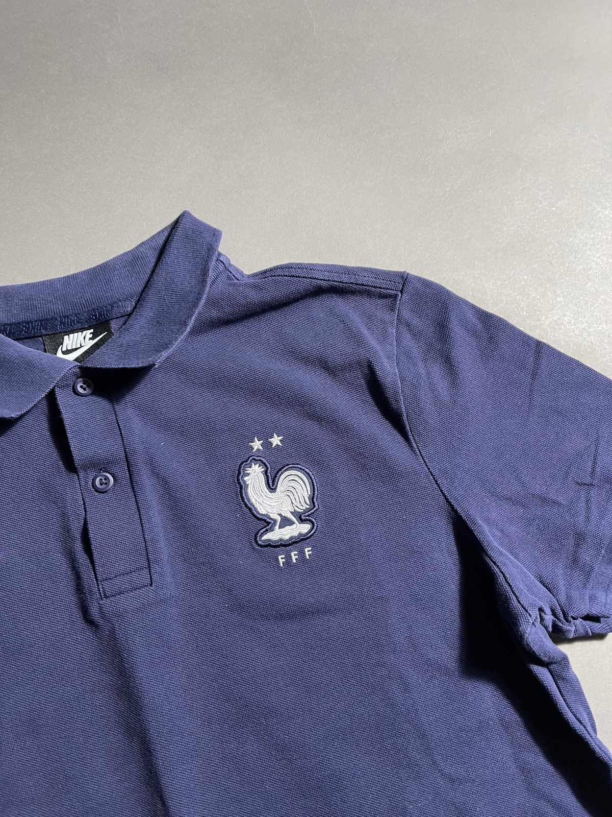 Nike x France Vintage Y2K Polo Shirt M Mens image 2