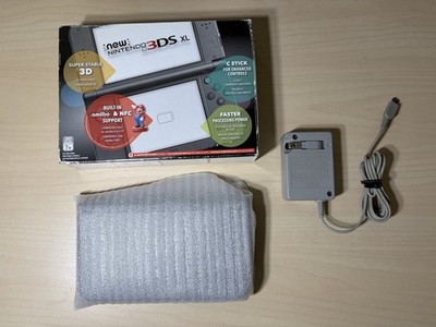 New Nintendo 3DS XL Black Handheld Console In Box - Mint Screens - Top IPS