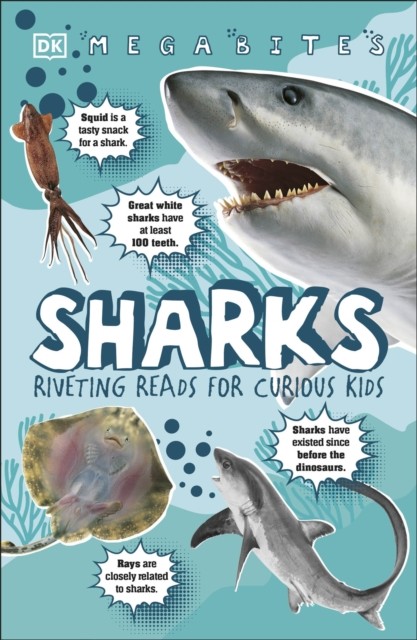 Sharks Riveting Reads for Curious Kids by DK (Paperback Book)