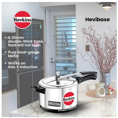 #ad 5L Induction Pressure Cooker Silver $119.99