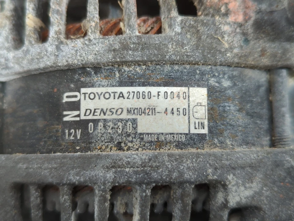 2019-2022 Toyota Rav4 Alternator Generator Charging Assembly Engine Oem TVN08 - Image 2 of 4