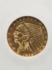 1929 Indian Head Quarter Eagle Gold $2.5 MS 62 NGC