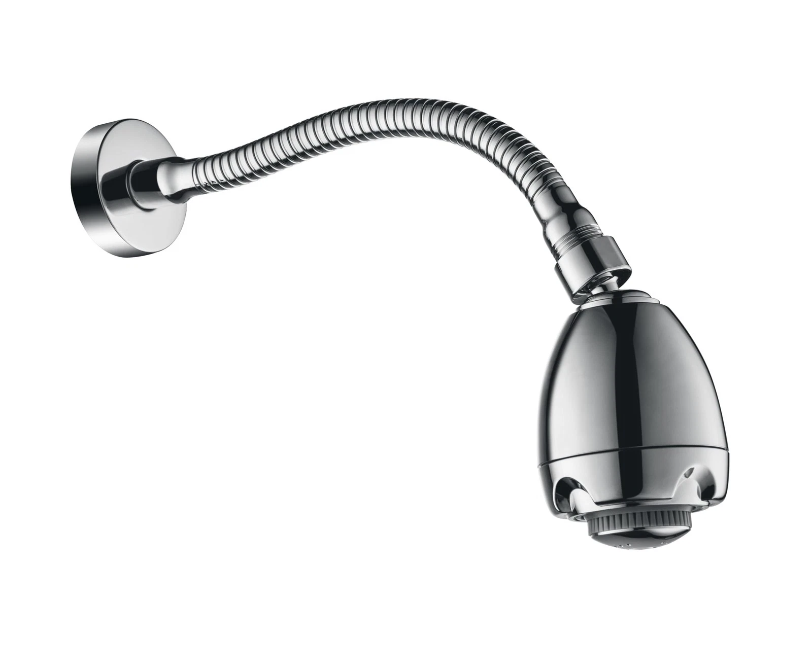 Chrome 11.8 Inches Shower Head with Adjustable Shower Arm, 3 Function Flexibl...