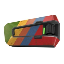 For Cardo Packtalk Edge Neo Pro Skin Stickers Matte Removable RE003 Retro Red