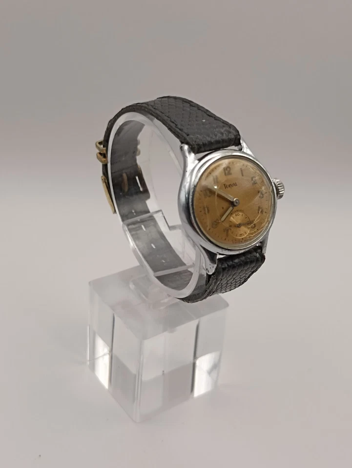 Montre Terval Mécanique Année 40-50 - Photo 3/4