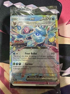 Pokémon Card - Glaceon ex 026/131 Stamped Promo Sealed - Prismatic