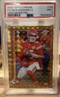 2025 Topps Chrome Patrick Mahomes Gold Geometric /50 PSA 9 Rare!