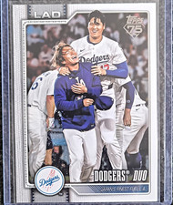 Topps 2026 Series 1 Shohei Ohtani Yoshinobu Yamamoto Dodgers #265 Baseball Card