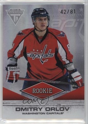 2011-12 Panini Titanium Rookie /81 Dmitry Orlov #106 6v3