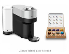 Nespress Vertuo Pop Plus Machine Gray Silver Black Espresso Coffee
