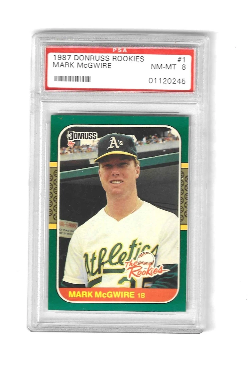 1987 Donruss The Rookies - Mark McGwire #1 for sale | eBay