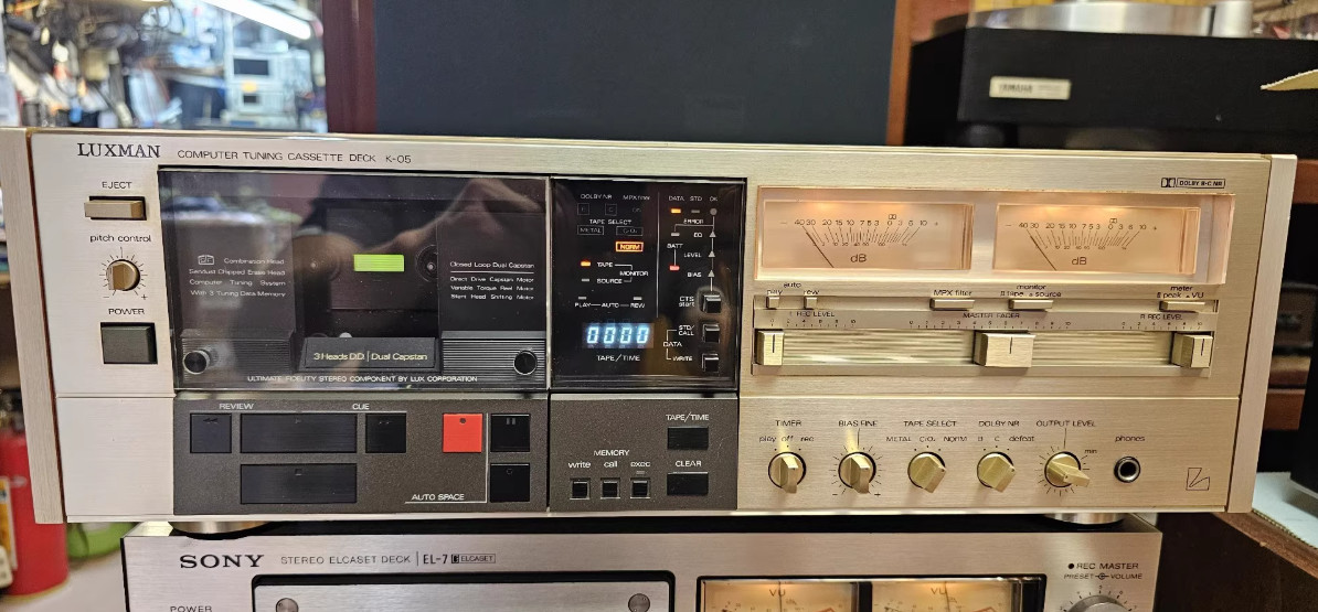 luxman k-05 vintage audio equipment - eBay listing photo 1