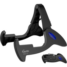 Gitarrenständer Verstellbar Klappbar A-Frame Kunststoff Metall Rutschfest