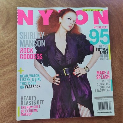 2012 JUNE/JULY NYLON MAGAZINE - Shirley Manson Cover Beth Ditto Rye Rye