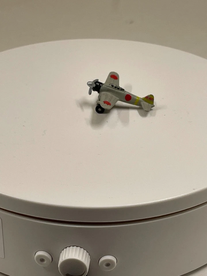 De colección Micro Máquinas Aviones Militares Japoneses A6M Zero Mini LGTI Verde Rojo Foto 3 de 4