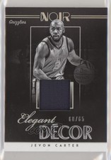 2018-19 Panini Noir Elegant Décor Rookie Jerseys 60/65 Jevon Carter #ED-JCT nd3