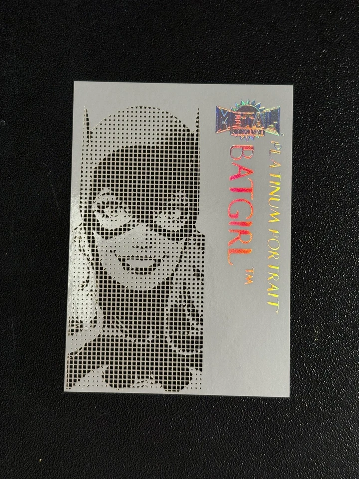 Batgirl 2025 UD Skybox Metal Universe Batman Platinum Portrait SSP 1:960 PP-11 - Image 3 of 4