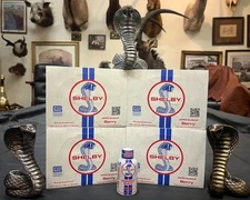 SHELBY  ENERGY SHOT CASE OF 48 - 2oz  shots BERRY FLAVOR  ENERGY SUPPLEMENT