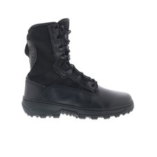 Rocky Havoc RKD0076 Mens Black Wide Leather Lace Up Tactical Boots 7