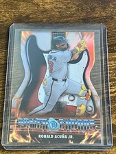 2026 Bowman Chrome Ronald Acuna Jr Power Chords Die Cut #PC-3 BRAVES