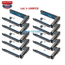 Lot HP 3.5" LFF HARD DRIVE CADDY TRAY PROLIANT DL380 DL360 ML350 G8 G9 651314-00