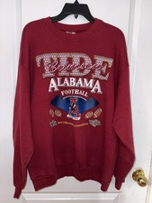Vintage Alabama Crimson Tide Sweatshirt Size XL Fleece NCAA