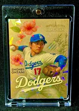 Shohei Ohtani 2024 Anime Sport Manga Swag White Refractor - LA Dodgers Tokyo