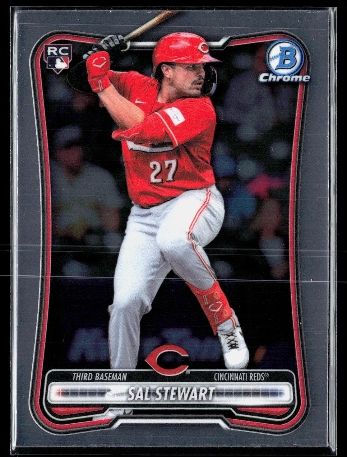 Sal Stewart 2026 Bowman Chrome #48 RC Reds