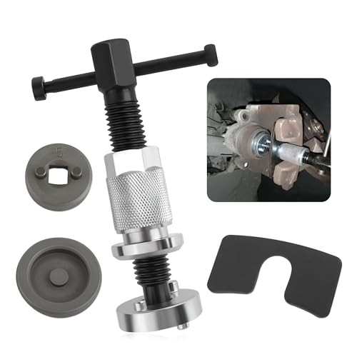 5PCS Brake Caliper Compression Tool Set,Chrome-Plated Steel Brake Caliper Tool 