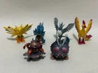 Lot (6) Vintage TOMY Pokemon Figures 1999 Nintendo 2” Toy Mini Gyarados Zapdos +