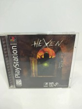 Hexen (Sony PlayStation 1, 1997) PS1 CIB tested see vid / see description