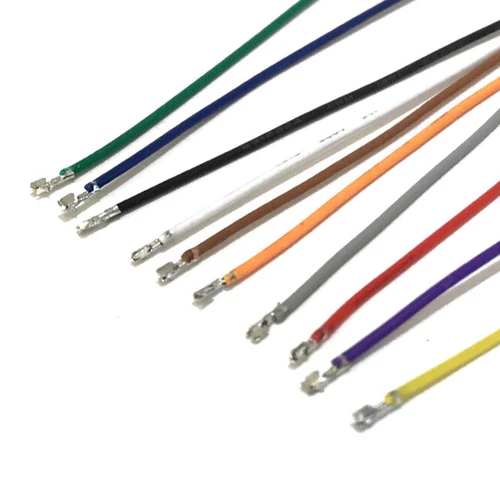 SH 1.0mm Female Contact Pin Pre-Crimped Color Wire DIY 200pcs for RC Drone LED