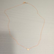 AHKAH Heart Pav  Necklace