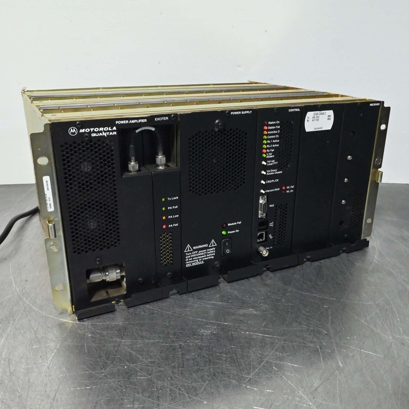 Motorola Quantar T5365A UHF Base Station 450-512MHz 110W P25 Digital Repeater R3