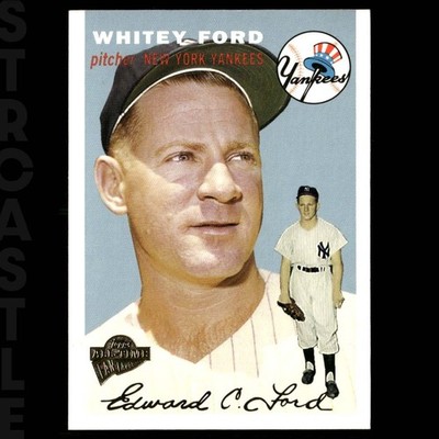 Whitey Ford 2004 Topps All-Time Fan Favorites #30 New York Yankees   Baseball 
